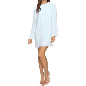 Keepsake Listen Out Longsleeve Dress Blue Small